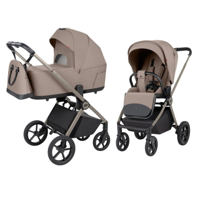 Коляска 2 в 1 Carrello Ultra F CRL-6556 Vintage Beige